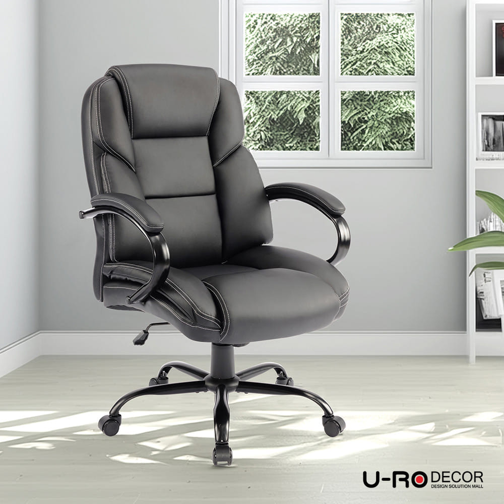 เก้าอี้สำนักงาน U-RO DECOR TITAN สีดำ