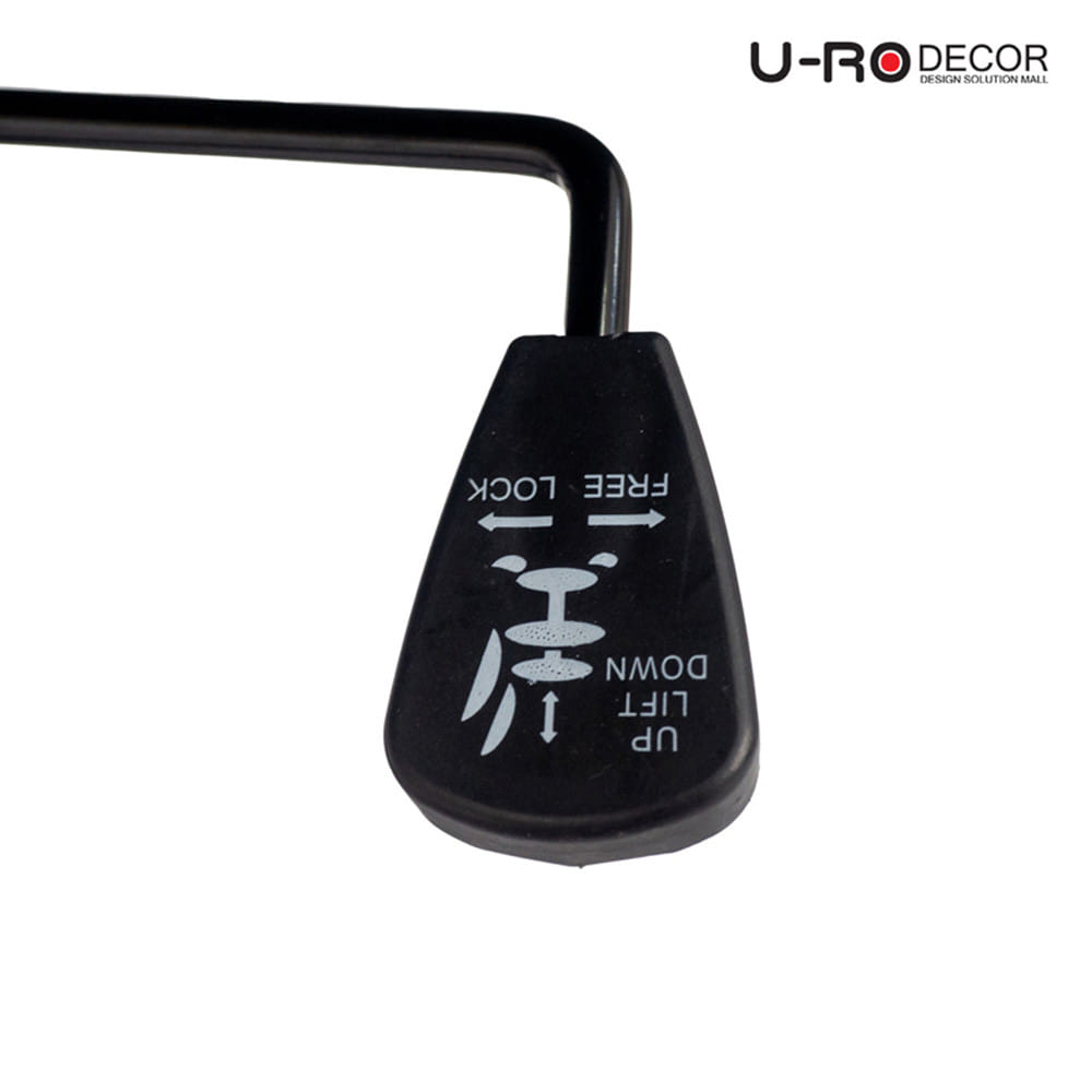 เก้าอี้สำนักงาน U-RO DECOR TITAN สีดำ