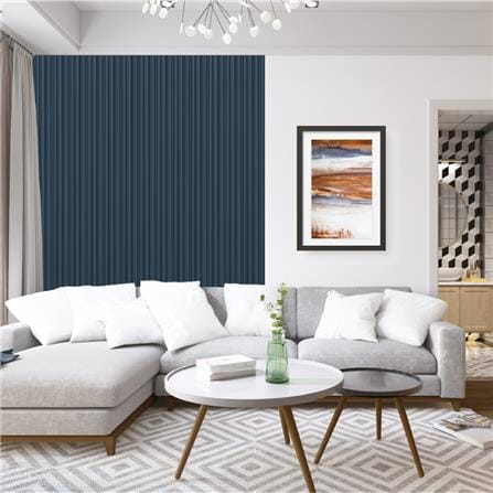 แผ่นผนัง PS LINEDEKOR DL003-11 12x1.2x300 ซม. สีน้ำเงิน_2