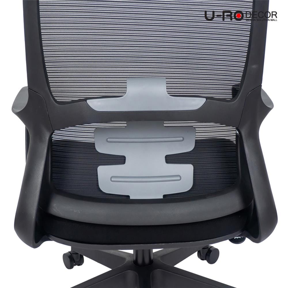 เก้าอี้สำนักงาน U-RODECOR NORA สีดำ