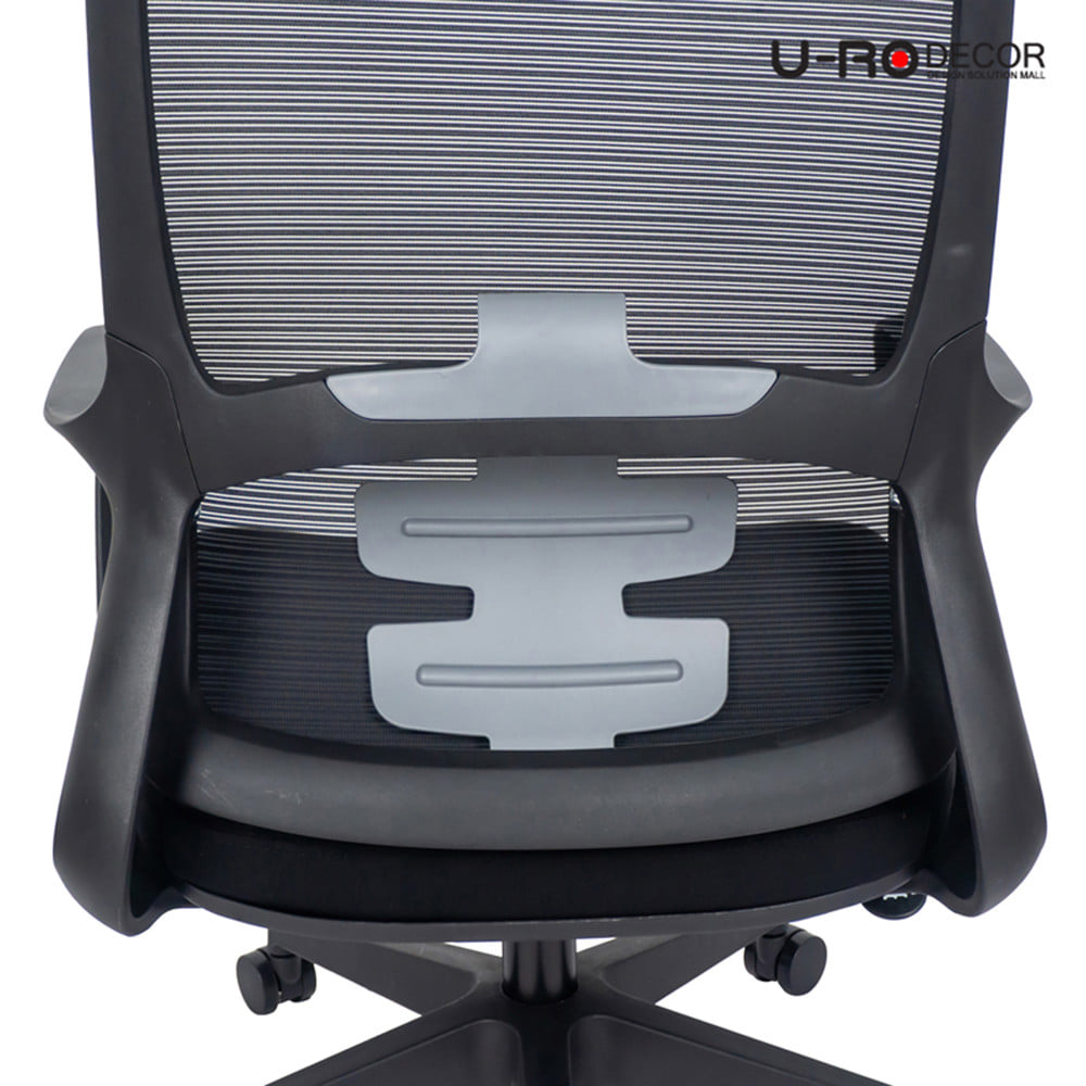 เก้าอี้สำนักงาน U-RO DECOR NORA สีดำ