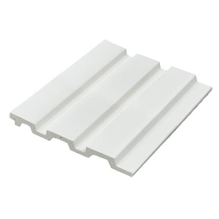 แผ่นผนัง PS LINEDEKOR DL001-18 12x1.2x300 ซม. สีขาว_0