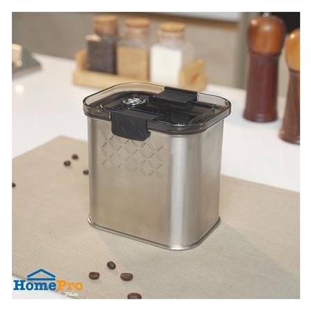 ขวดโหลสเตนเลสฝาล็อก 1000 มล. KECH COFFEE AROMA_5