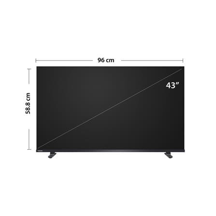 ทีวีแอลอีดี 43 นิ้ว TOSHIBA (FULL HD, LED, VIDAA) 43V35RP_6