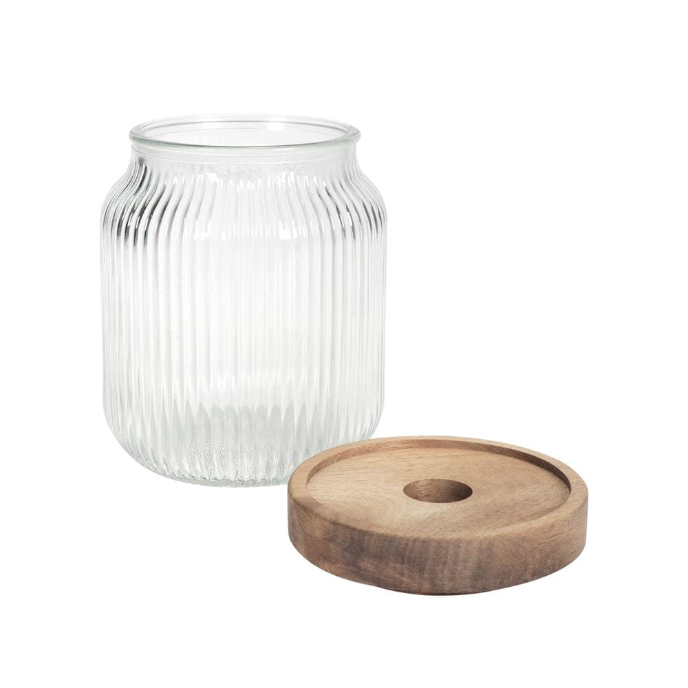 ขวดโหลแก้วฝาดึง 460 มล. KECH TIMBER