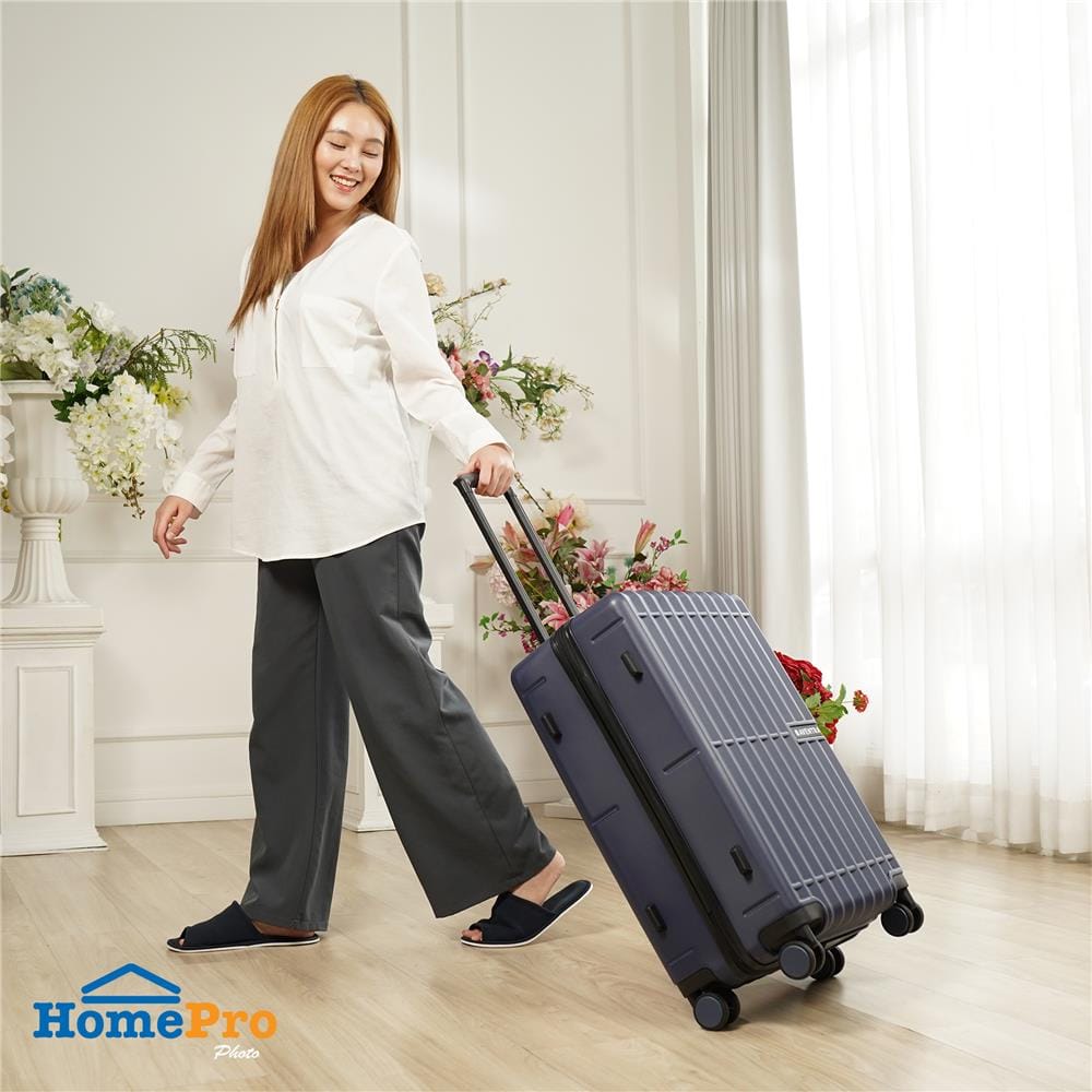 กระเป๋าเดินทาง 24 นิ้ว AVENTRA MOSCOW สีน้ำเงิน