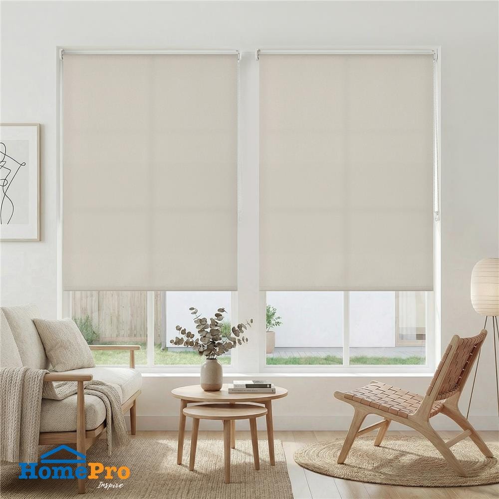 ผ้าม่านม้วน HOME LIVING STYLE RADIAN 120x210 ซม. สีครีม