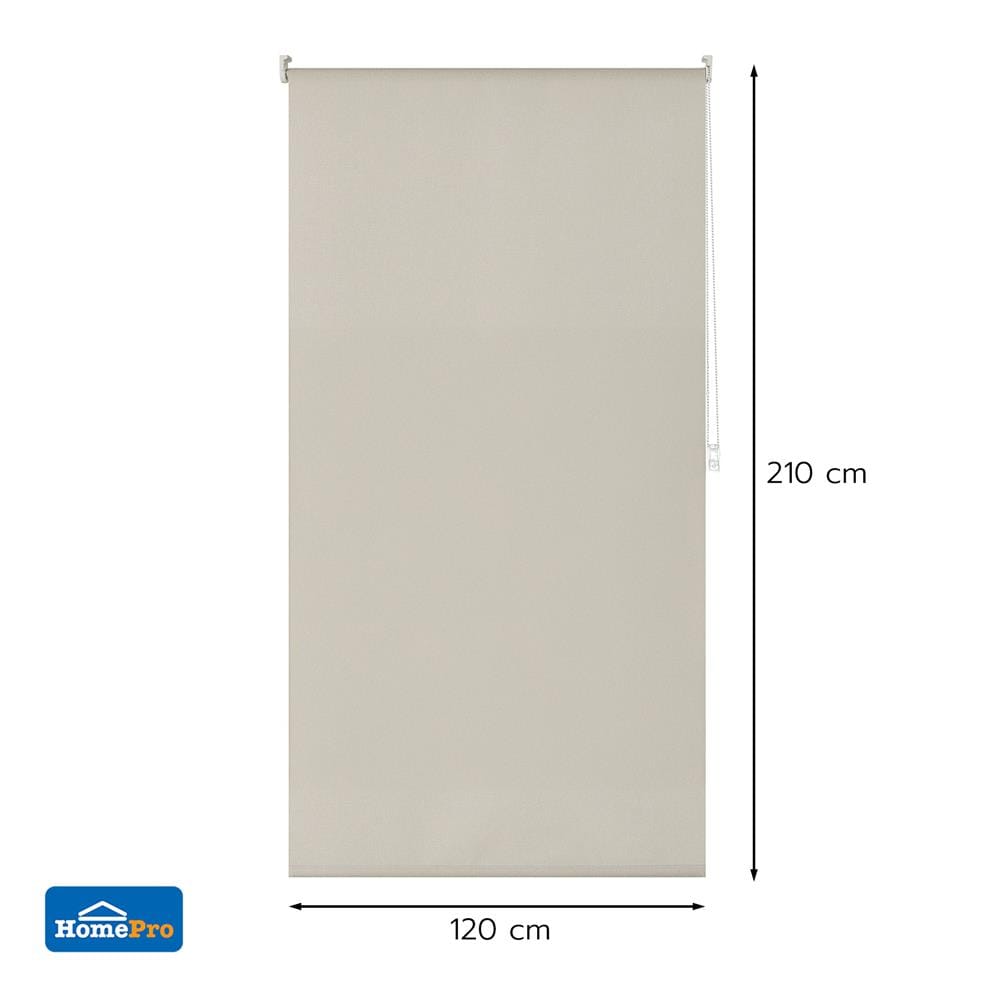 ผ้าม่านม้วน HOME LIVING STYLE RADIAN 120x210 ซม. สีครีม