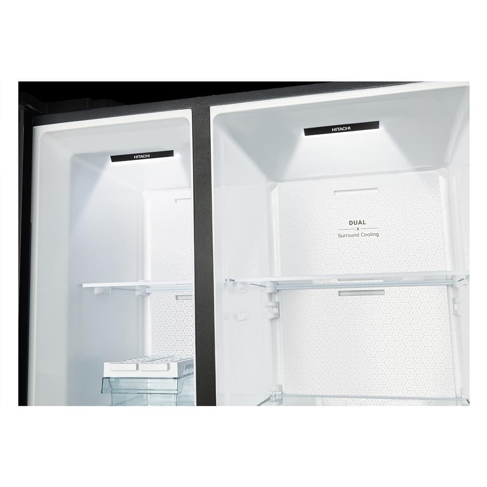 ตู้เย็น SIDE BY SIDE HITACHI HRSN9713ESUTH 23.2 คิว อินเวอร์เตอร์ สี MIDNIGHT SHINE