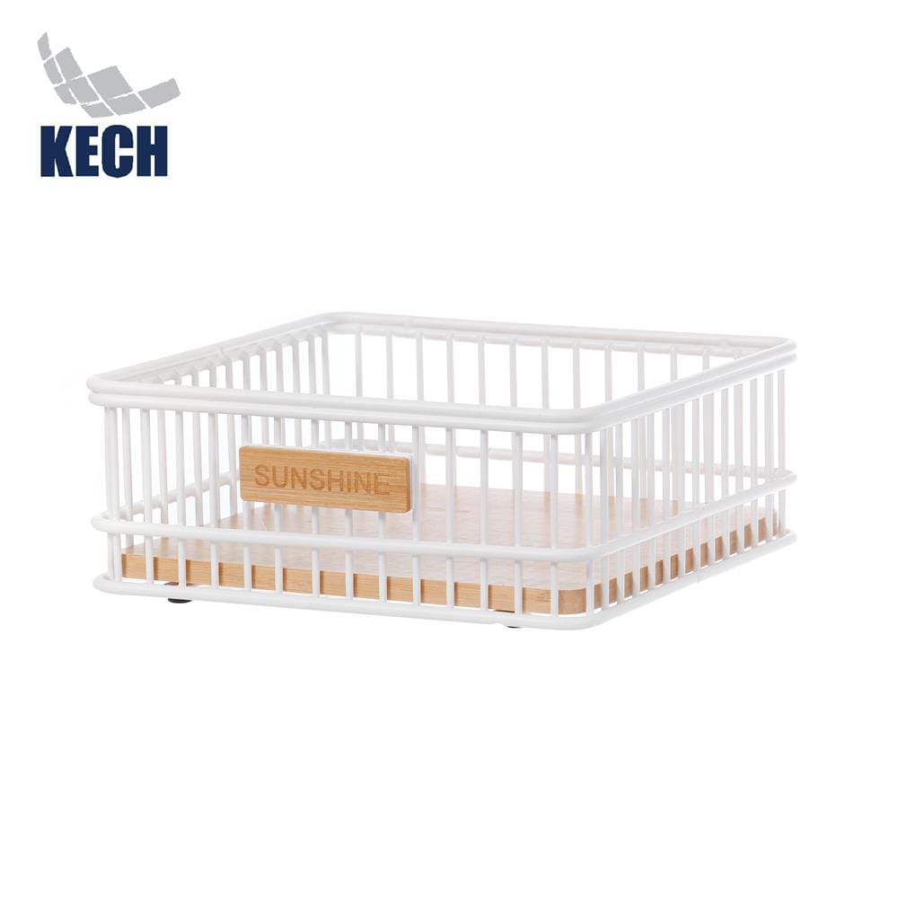 ตะกร้าผลไม้เหลี่ยม KECH SUNSHINE 18.6 ซม.