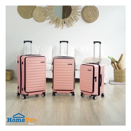 กระเป๋าเดินทาง 22 นิ้ว AVENTRA RIGA สีชมพู_4