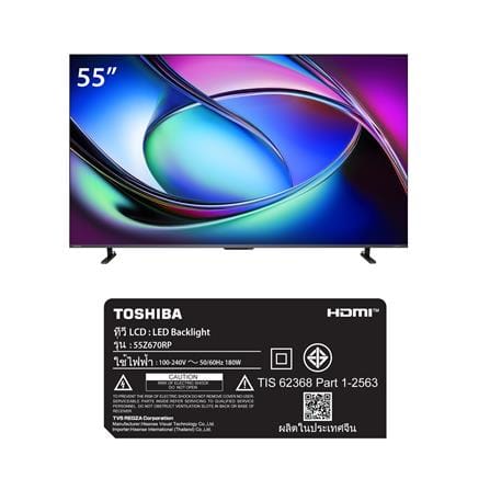 ทีวีมินิแอลอีดี 55 นิ้ว TOSHIBA (4K, MINI LED, VIDAA) 55Z670RP_7