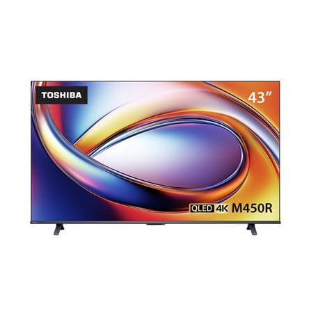 ทีวีคิวแอลอีดี 43 นิ้ว TOSHIBA (4K, QLED, VIDAA) 43M450RP_0