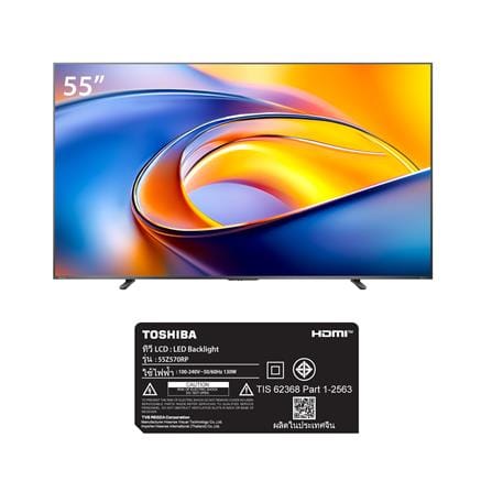 ทีวีคิวแอลอีดี 55 นิ้ว TOSHIBA (4K, QLED, VIDAA) 55Z570RP_5