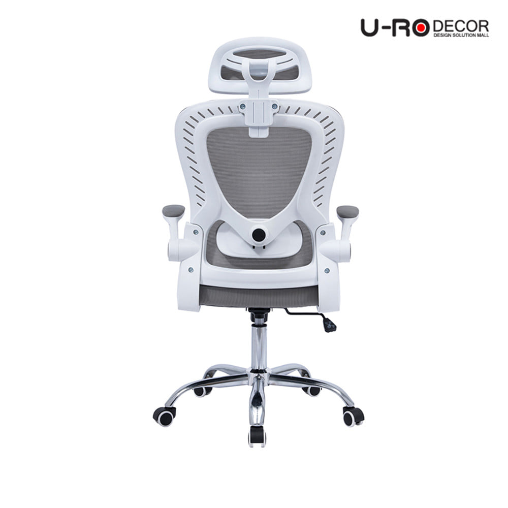 เก้าอี้สำนักงาน U-RO DECOR ASTRO สีเทา