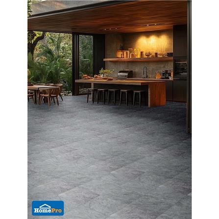 กระเบื้องพื้นพอร์ซเลน 16x16 นิ้ว COTTO เทรย์ เทา PM 0.96 ตร.ม._5
