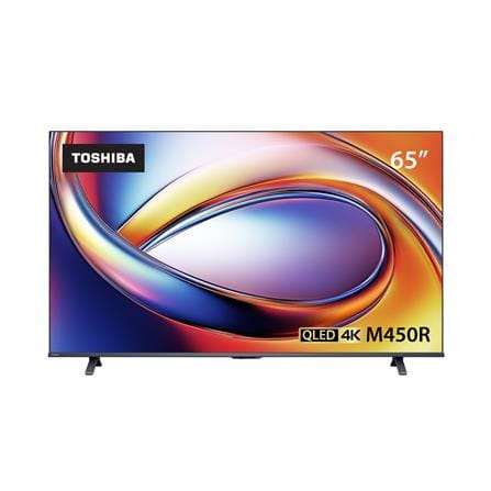 ทีวีคิวแอลอีดี 65 นิ้ว TOSHIBA (4K, QLED, VIDAA) 65M450RP_0