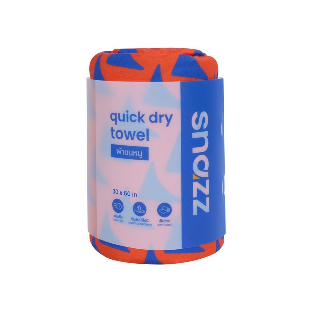 ผ้าขนหนู SNAZZ NOMAD 30x60 นิ้ว สี ORANGE