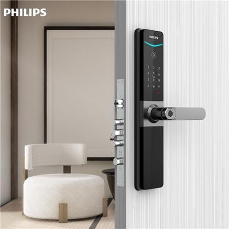 กลอนประตูดิจิตอล PHILIPS PHL-610 สีดำ_3