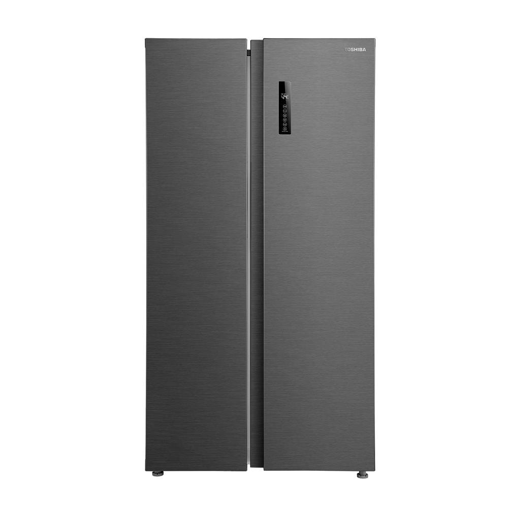 ตู้เย็น SIDE BY SIDE TOSHIBA GR-RS696WI-PMTH(60) 19.6 คิว อินเวอร์เตอร์ สีเทาเข้ม