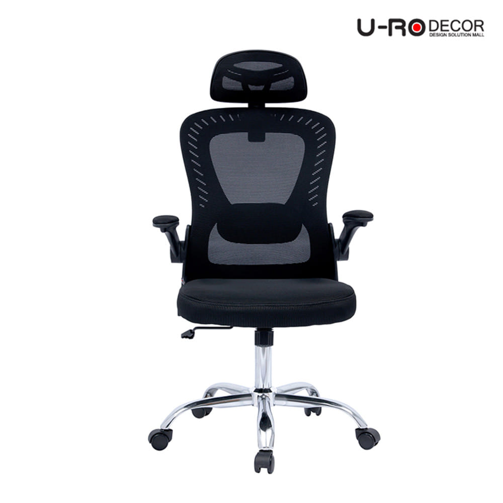 เก้าอี้สำนักงาน U-RO DECOR ASTRO สีดำ