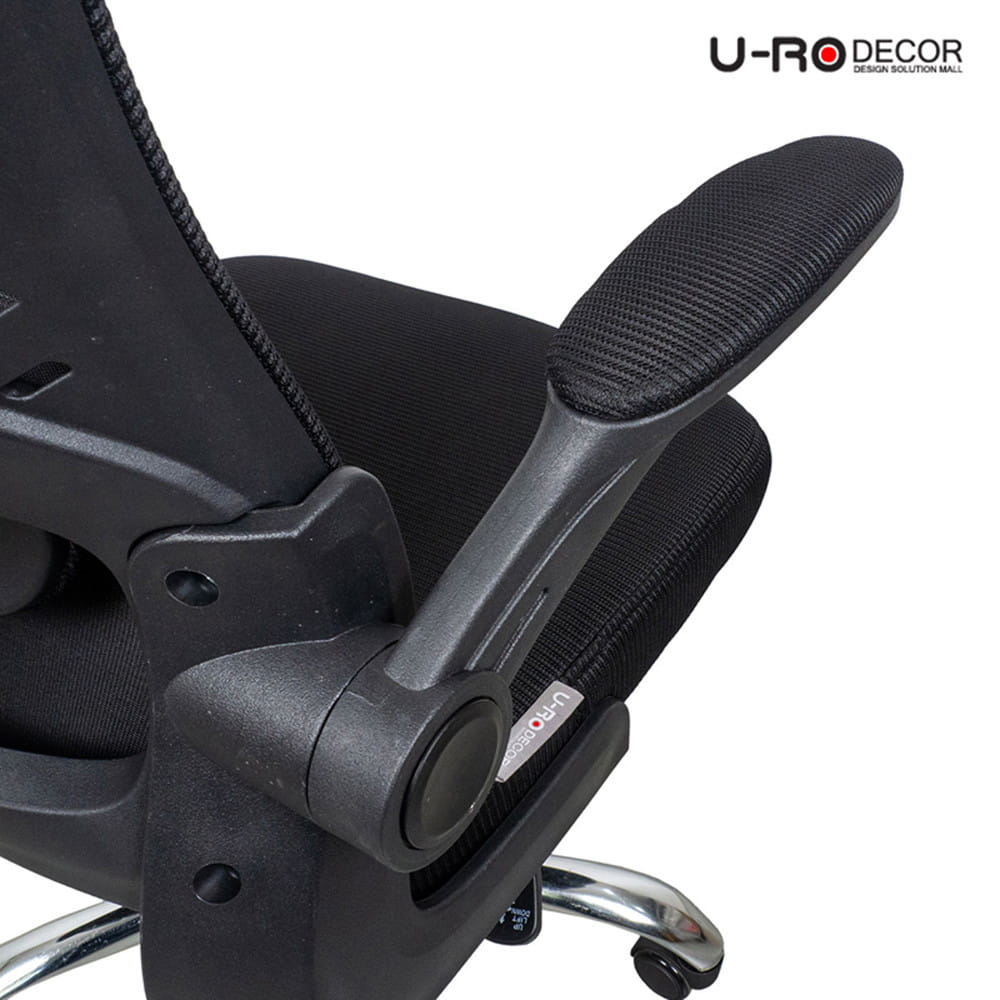 เก้าอี้สำนักงาน U-RO DECOR ASTRO สีดำ