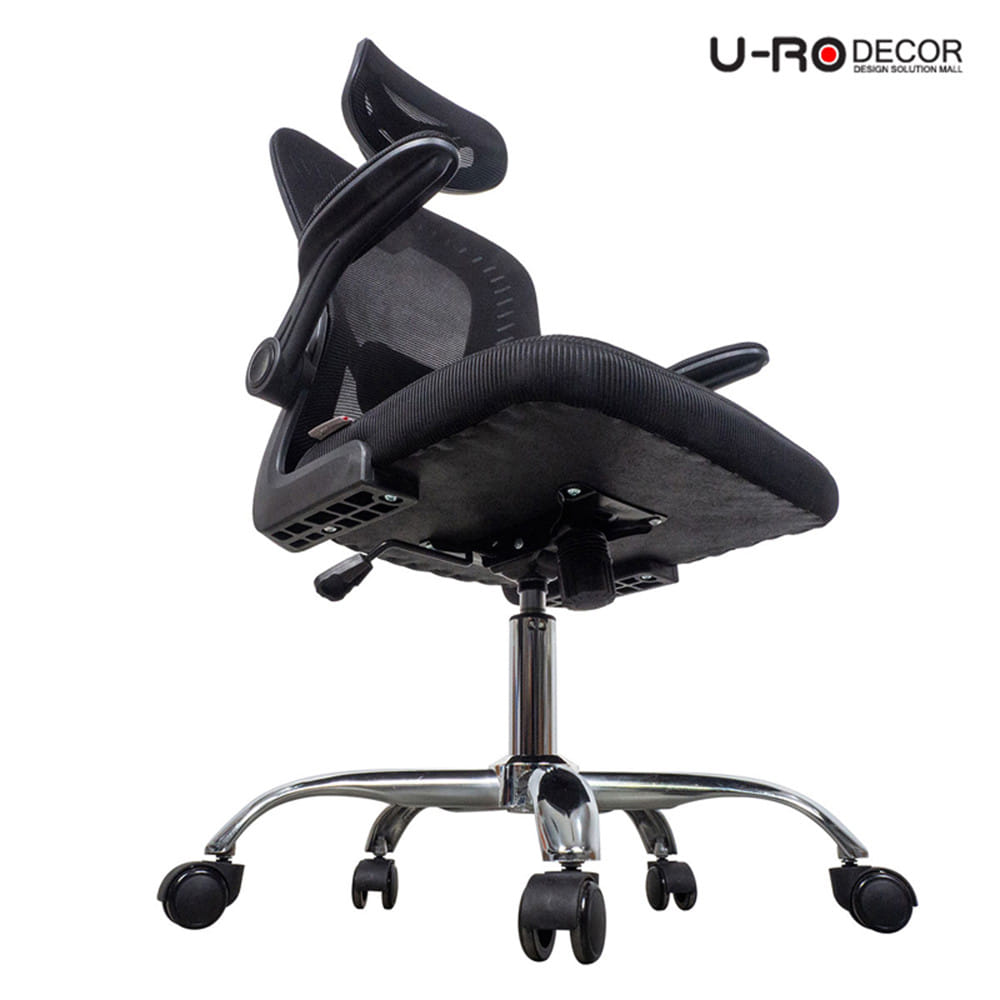 เก้าอี้สำนักงาน U-RO DECOR ASTRO สีดำ