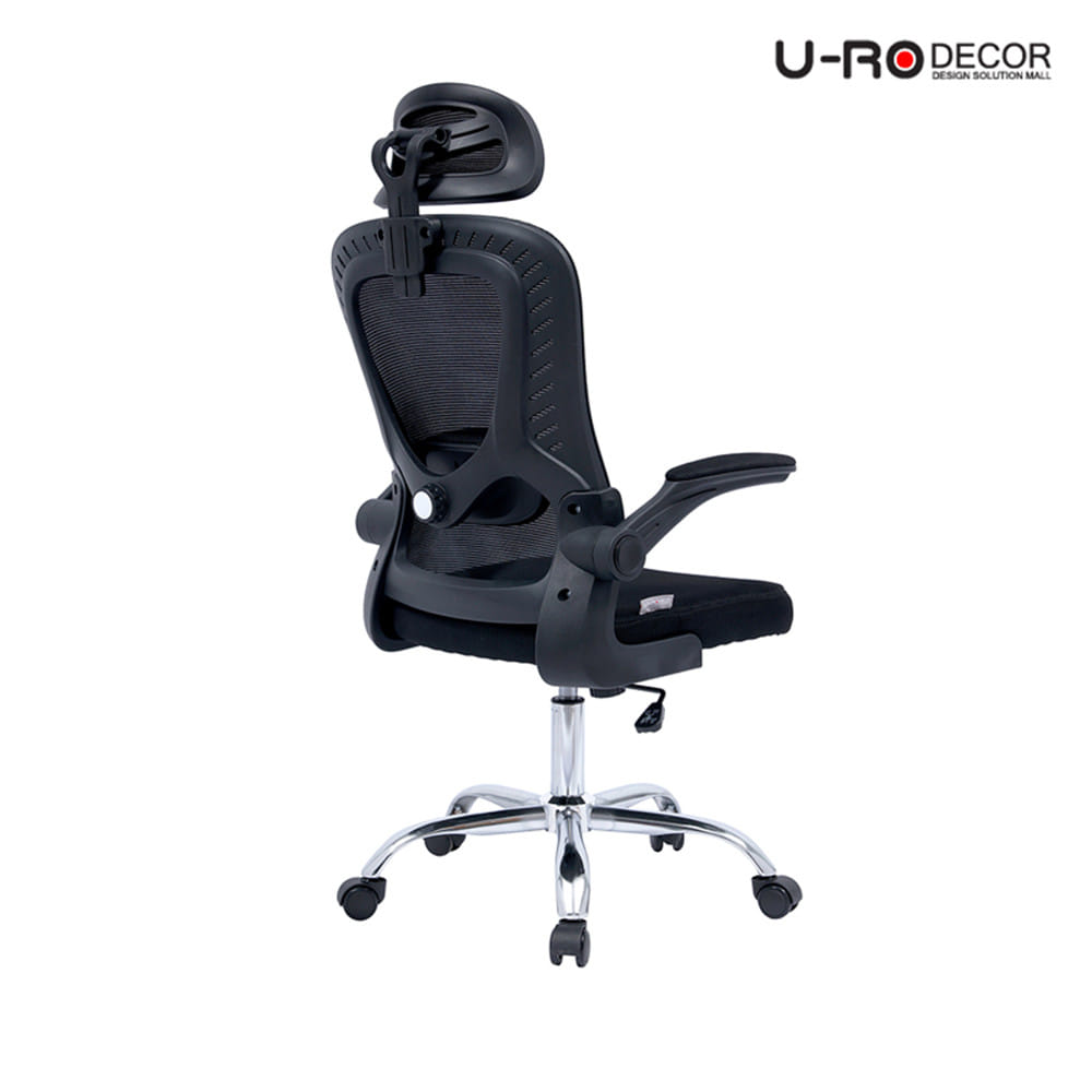 เก้าอี้สำนักงาน U-RO DECOR ASTRO สีดำ