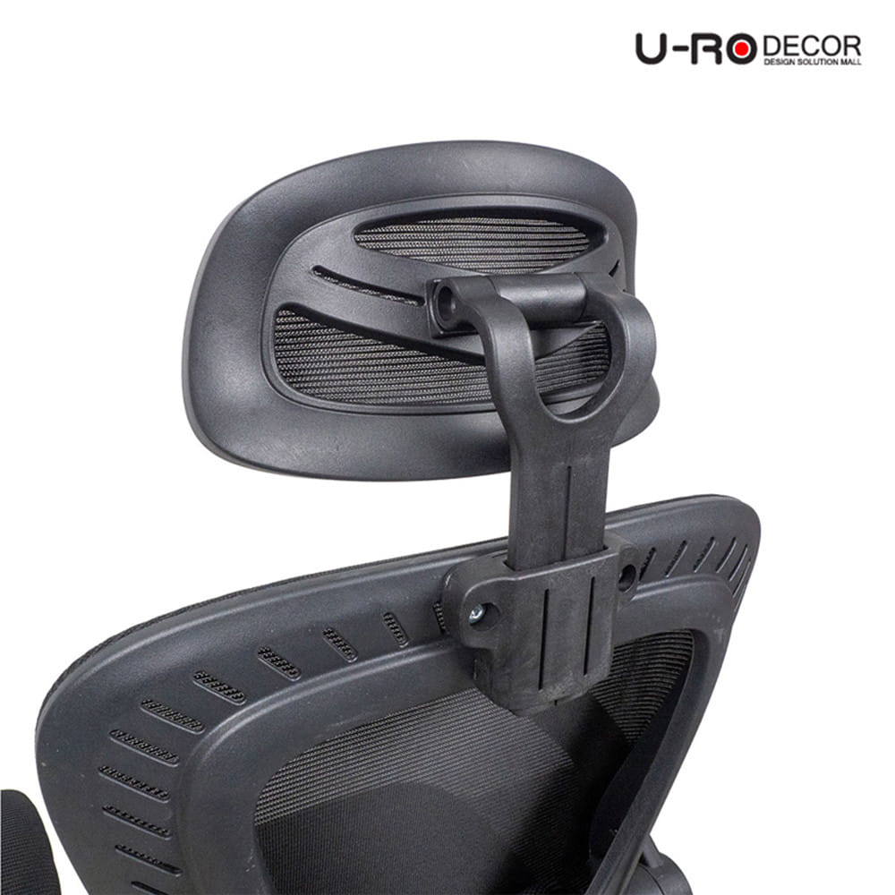 เก้าอี้สำนักงาน U-RO DECOR ASTRO สีดำ
