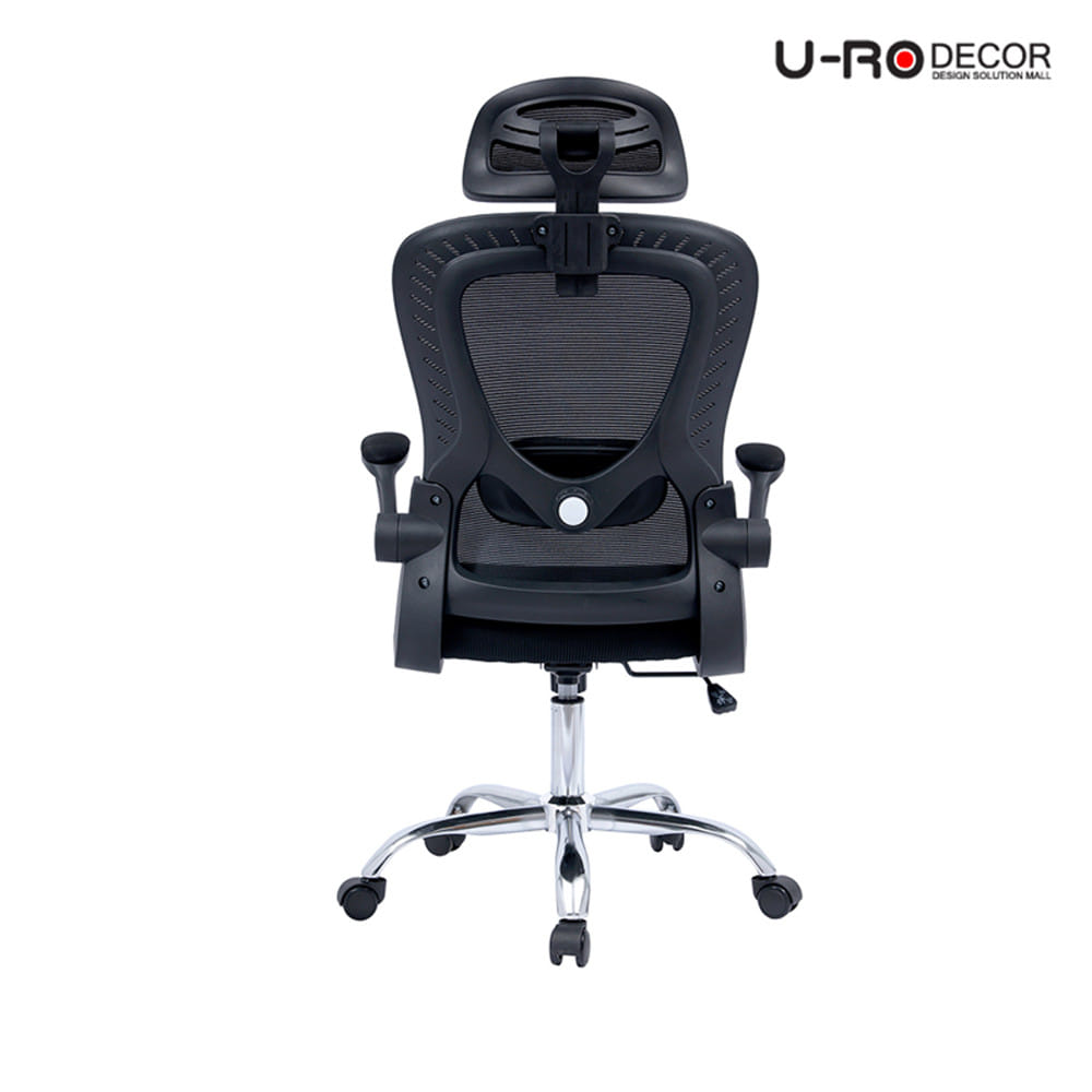 เก้าอี้สำนักงาน U-RO DECOR ASTRO สีดำ