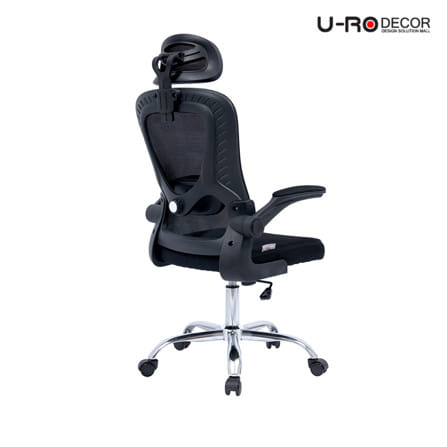 เก้าอี้สำนักงาน U-RO DECOR ASTRO สีดำ_7