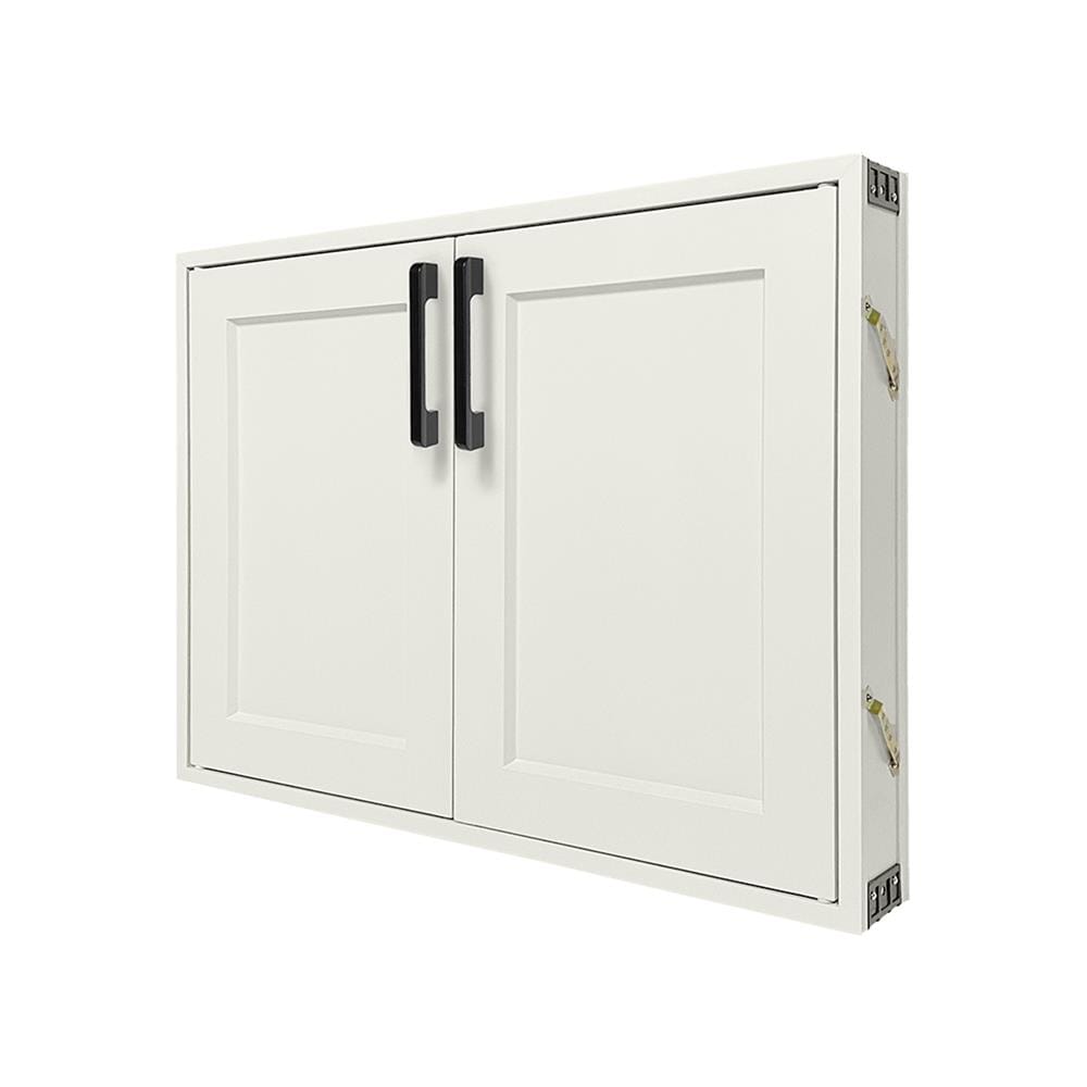 บานซิงค์คู่ ABS CABIN HOLLYN 84x64 ซม. สีเบจ