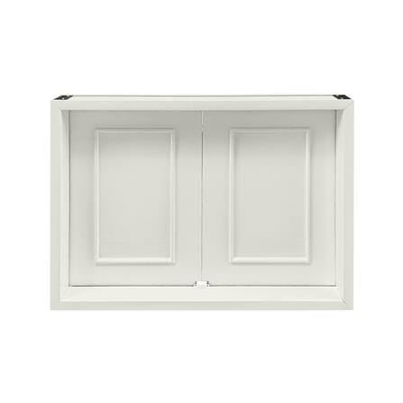 บานซิงค์คู่ ABS CABIN HOLLYN 84x64 ซม. สีเบจ_3