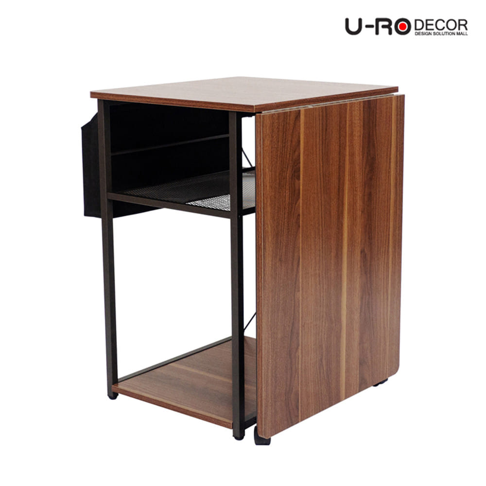 โต๊ะทำงาน U-RO DECOR BELLO 120 ซม. สีวอลนัท