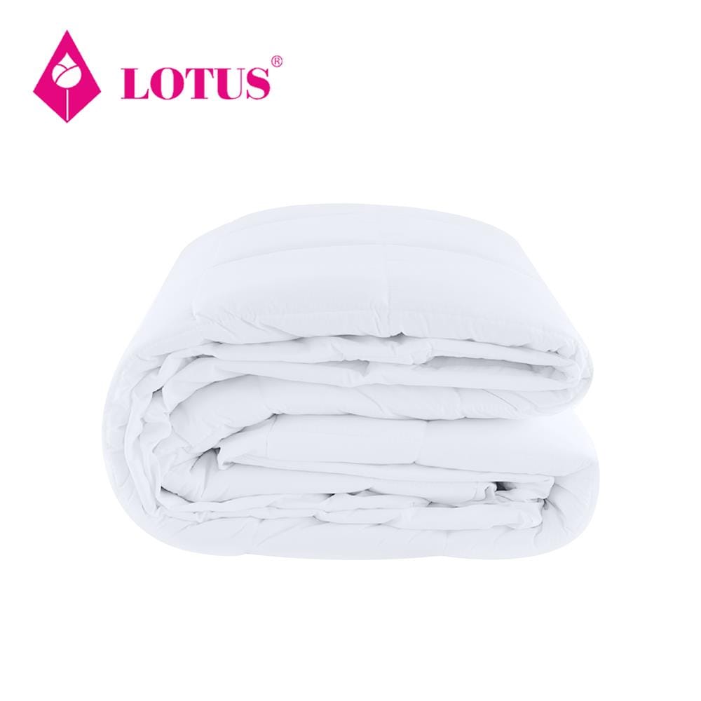 ผ้ารองกันเปื้อน TWIN SIZE LOTUS FULL FIT PERFECT SLEEP สีขาว