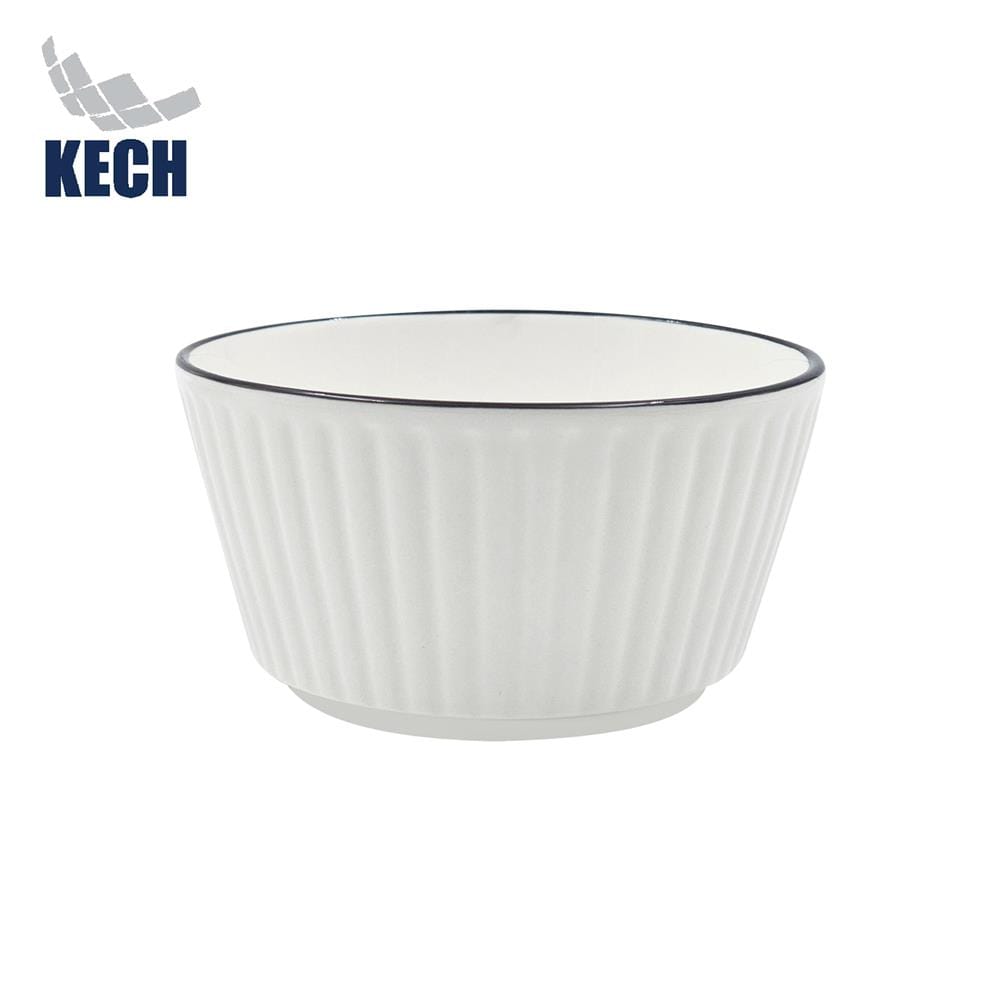 ชามทรงตรง PORCELAIN 5 นิ้ว KECH OKI