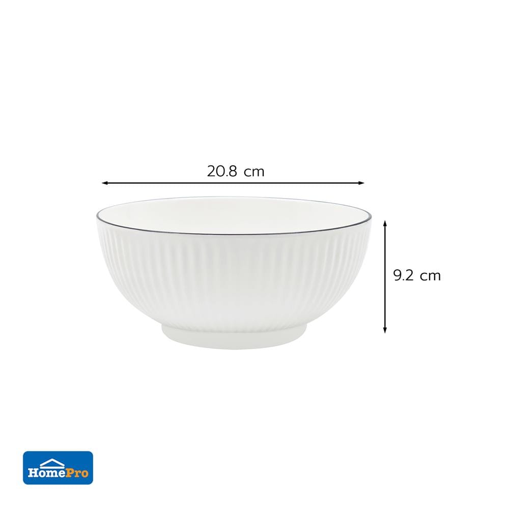 ชาม PORCELAIN 8 นิ้ว KECH OKI