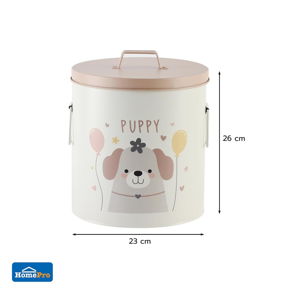 ขวดโหลฝาดึง 8 ลิตร KECH PET FOOD PUPPY