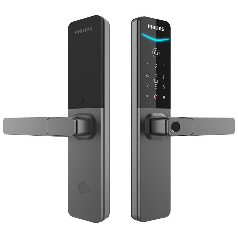 กลอนดิจิตอล PHILIPS PHL-615 สี BLACK