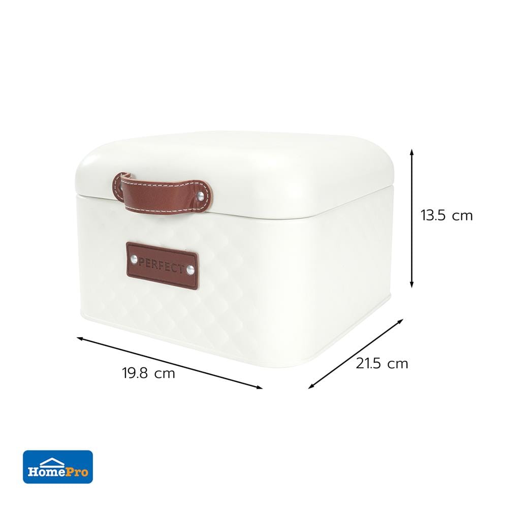 ขวดโหลเหลี่ยมฝาดึง 2 ลิตร KECH PERFECT CREME