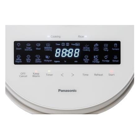 หม้อหุงข้าว DIGITAL PANASONIC SR-DK104WSN 1 ลิตร สีขาว_5