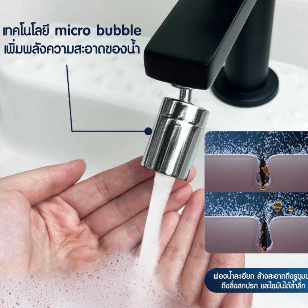 หัวต่อก๊อกน้ำ Micro Bubble KUDOS  K2101139