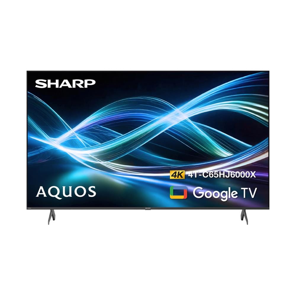 ทีวีแอลอีดี 65 นิ้ว SHARP (4K, LED, GOOGLE TV) 4T-C65HJ6000X