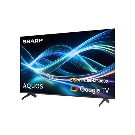 ทีวีแอลอีดี 65 นิ้ว SHARP (4K, LED, GOOGLE TV) 4T-C65HJ6000X_1