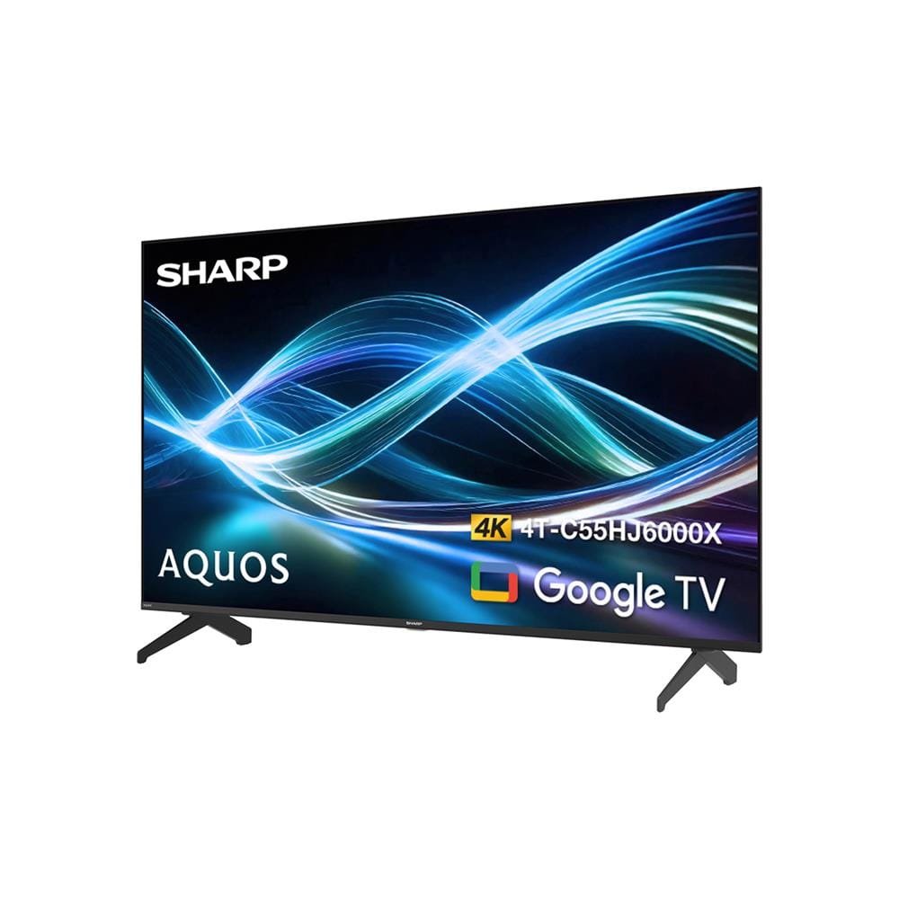 ทีวีแอลอีดี 55 นิ้ว SHARP (4K, LED, GOOGLE TV) 4T-C55HJ6000X