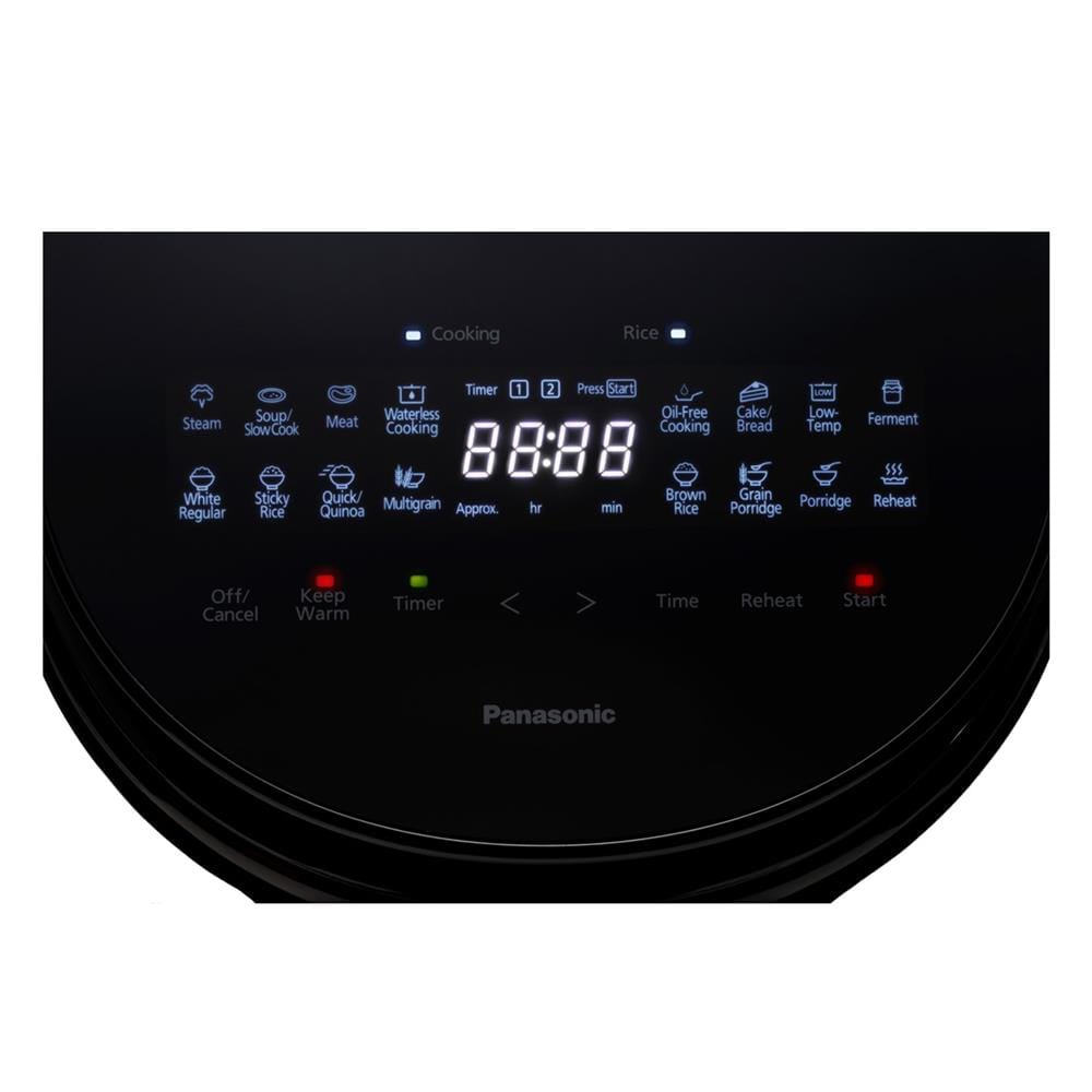 หม้อหุงข้าว DIGITAL PANASONIC SR-DM184KSN 1.8 ลิตร สีดำ