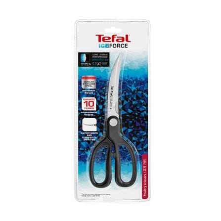กรรไกรตัดอาหารปลายโค้ง TEFAL ICE FORCE K1750724 สีเงิน_2