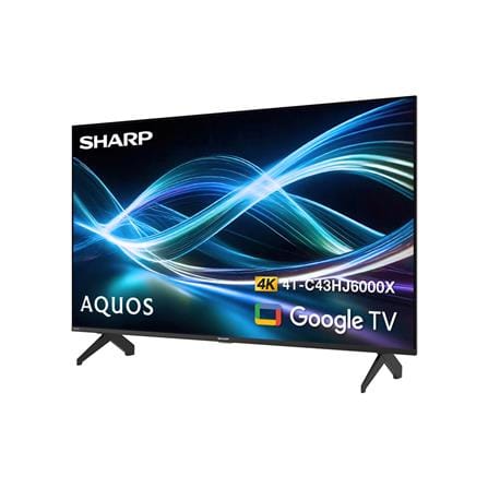 ทีวีแอลอีดี 43 นิ้ว SHARP (4K, LED, GOOGLE TV) 4T-C43HJ6000X_1
