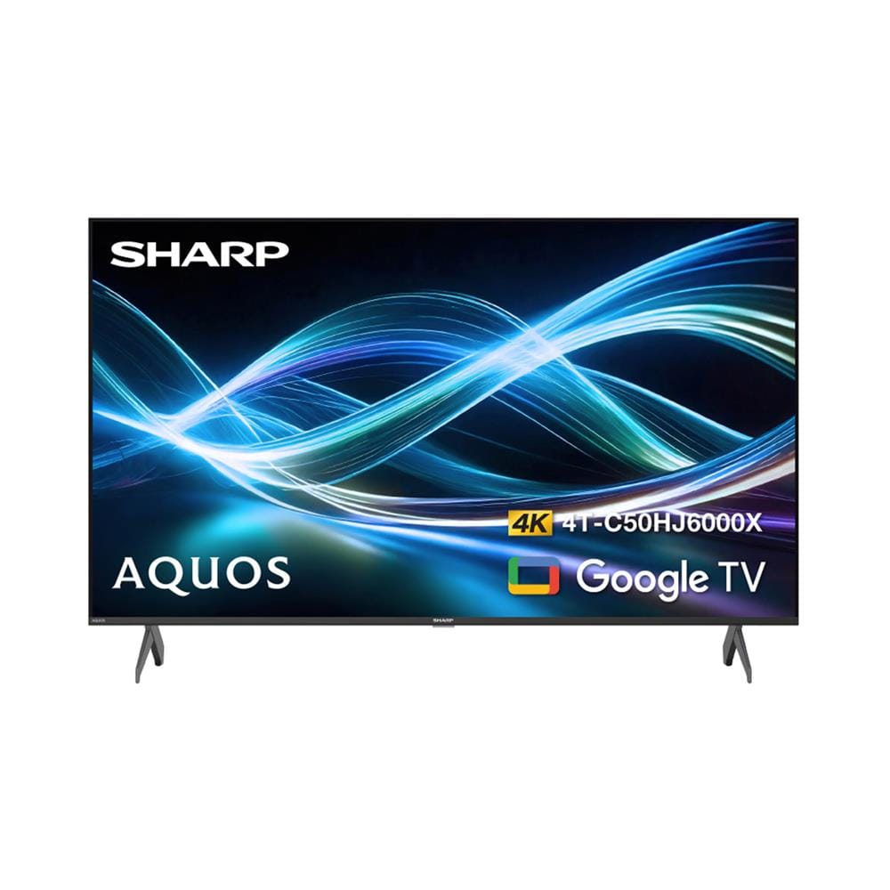 ทีวีแอลอีดี 50 นิ้ว SHARP (4K, LED, GOOGLE TV) 4T-C50HJ6000X