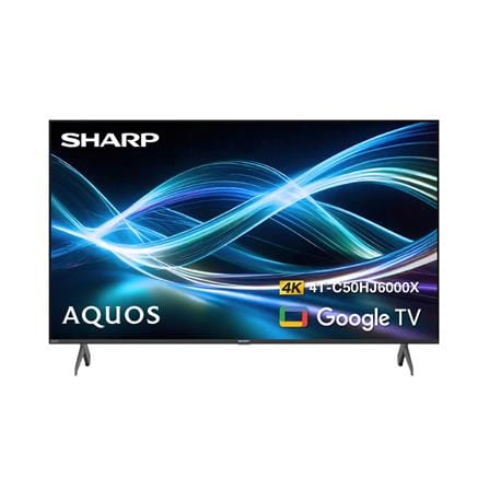 ทีวีแอลอีดี 50 นิ้ว SHARP (4K, LED, GOOGLE TV) 4T-C50HJ6000X_0